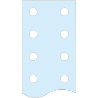 "PrismaSeT Linergy Перфорирана вертикална шина BS 60X5 L1675"