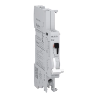 SCHNEIDER ELECTRIC Auxiliary contact, Multi9 M9A, SD, 1 C/O, 100mA to 6A, 24VAC to 415VAC, 24VDC to 130VDC, bottom connection