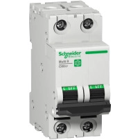 SCHNEIDER ELECTRIC Miniature circuit breaker Multi9 C60SP, 2P, 4A, C curve