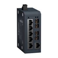 МОДИКОН UNMANAGED SWITCH - 6TX/2FX-SM