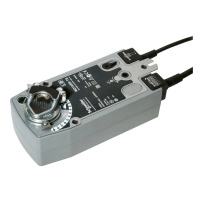 MD10-SR Damper Actuator, 2-Position, Spring Return, 110-240 Vac, 24-125 Vdc, 1 m Cable, 10 Nm, S2 Switch, IP54