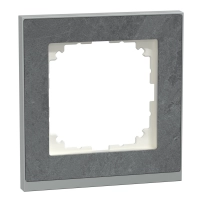M-Pure Decor 1-gang frame Slate