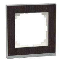 M-Pure Decor 1-gang frame Wenge