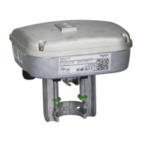 SpaceLogic MG600C-SR Actuator for Globe Valves, Multi-Signal Control, Spring Return UP, 24 Vac/dc, 600 N, IP54