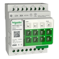 SCHNEIDER ELECTRIC SpaceLogic KNX Switch/Blind Master 8ch, 250V, 16A, white