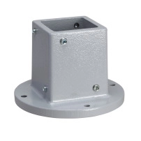SCHNEIDER ELECTRIC Fixed subbase, square 50 mm, for PanelSeT S3CM HMI encl. RAL 7040