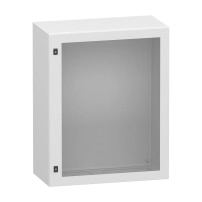 Табло Spacial CRN с Прозрачна врата, Spacial CRN, без монтажна планка, 1000x800x400мм, IP66, IK08, RAL7035