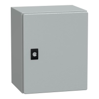 Табло Spacial CRN с плътна врата с монтажна плоча, H300xW250xD200 IP66 IK10 RAL7035..