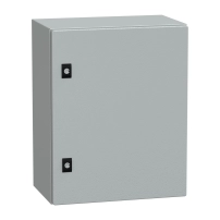 SCHNEIDER ELECTRIC Enclosure CRN with mount. plate 500x400x250, HS code: 94032080, COO: ES, 12.4kg