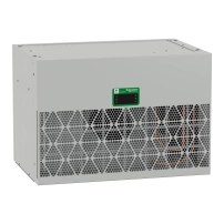 Климатик за монтаж на горен панел, Climasys CU, 800W, 230V, 50/60Hz, IP54