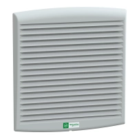 Вентилатор с решетка 300М3/Н 24VDC IP54