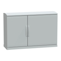 Табло за стоящ монтаж PLAZT с основа+козирка 750x1250x420 IP44