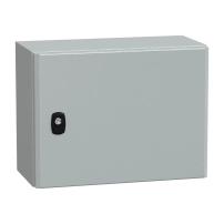 Spacial S3D обикновена врата без монтажна планка. H300xW400xD200 IP66 IK10 RAL7035.