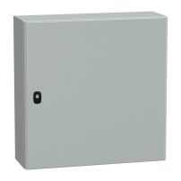 Стоманено табло за стенен монтаж, Spacial S3D, plain врата, without Монтажна плоча, 600x600x200mm, IP66, IK10