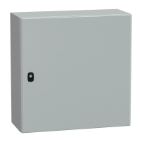 Стоманено табло за стенен монтаж, Spacial S3D, plain врата, without Монтажна плоча, 600x600x250mm, IP66, IK10