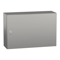 SCHNEIDER ELECTRIC Табло PanelSeT S3X, неръждаема стомана 316L, 400x600x200mm, IP66