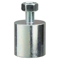 4 fixed screw jacks - 42mm - maximum load: 100kg per jack