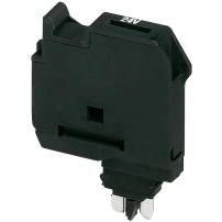 Fuse Carrier за 5x20 mm fuse, 6,2mm ширина, черен