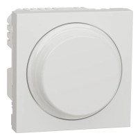 Димер, бял Universal rotary dimmer LED