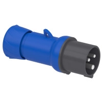 Щепсел 16A 2P-E 200-250V IP44 50-60Hz/81304/ PKE16M423