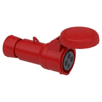 Индустриален присъединител, бърза връзка - 16A, 3P + E, 400V AC, IP67