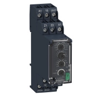 SCHNEIDER ELECTRIC Multi-function timing relay, 0.05s..300h, 24-240V AC/DC, 2C/O