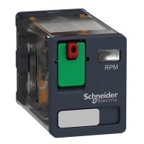 Power relay 15A 2CO lock 24V AC