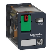 Power relay 15A 2CO lock LED 120V AC
