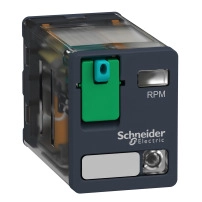 Power relay 15A 2CO lock LED 12V DC