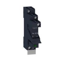 SCHNEIDER ELECTRIC Interface plug-in relay pre-assembled, 12A, 1CO, with LED, 230V AC