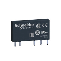 SCHNEIDER ELECTRIC Slim interface plug in relay, 6A, 1CO, standard, 12V DC