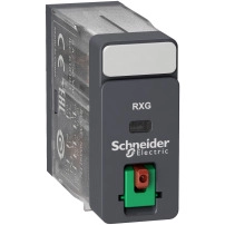 SCHNEIDER ELECTRIC Interface plug-in relay - 2C/O standard, 230V AC, 5A, with LTB