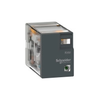 Миниатюрно реле с основа, Harmony, 5A, 2CO, с LED, 120V AC