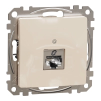 Изход за данни CAT 6 STP, RJ45, крем