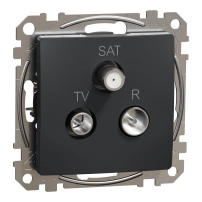 TV/R/SAT междинен изход 10db, Sedna, антрацит