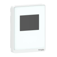 SpaceLogic SLA Series Температурен сензор, Room, Резистивен, 10K T3, оптимално бяло покритие