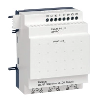 SCHNEIDER ELECTRIC Discrete I/O extension module, Zelio Logic, 14 I/O, 24V AC