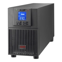 APC Easy UPS On-Line, 3kVA/2.7kW, Tower, 230V, 6x IEC C13 + 1x IEC C19 outlets, Intelligent Card Slot, LCD, Extended runtime, No Battery