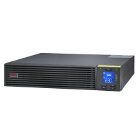 APC Easy UPS On-Line, 3kVA/2.7kW, Rackmount 2U, 230V, 6x IEC C13+1x IEC C19 outlets, Intelligent Slot, LCD, Extended runtime, No Battery, W/O rail kit