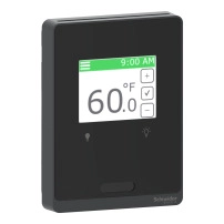 Покривна плоча SmartX, за сензорна основа, сензорен екран, с 2 бутона за осветление, PIR, оптимално черно покритие