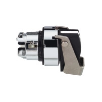 SCHNEIDER ELECTRIC Head for non illuminated push button, black, 22mm, spring return, DOWN ARROW