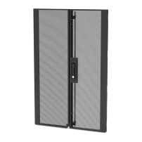 NetShelter SX 18U 600mm Wide Perforated Split Doors Black