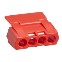SCHNEIDER ELECTRIC Terminal block support, 12 modules, inclined
