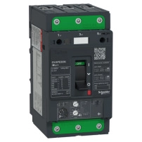 SCHNEIDER ELECTRIC Motor circuit breaker, TeSys GV5, 3P, 150A, Icu=36kA, thermal magnetic