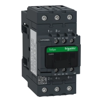 SCHNEIDER ELECTRIC Contactor, 3P(3 NO), AC-3/AC-3e, <=400V, 50A, 110V AC 50/60Hz coil