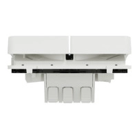 Mureva Сериен девиаторен ключ, бяло double two-way sw multi, white