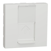 Розетка RJ45, кат. 6A FTP, 1 модул