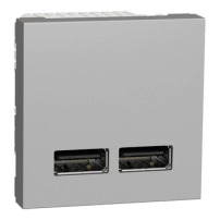 Розетка RJ45, кат. 6A FTP, 2 модула