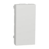 Капачка за New unica 2хRJ45, DPM, 2м, щори, антрацит