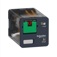 Univ relay 10A 2CO lock LED 24V DC